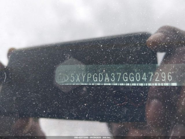 5XYPGDA37GG047296 KIA Sorento 2.4l Lx