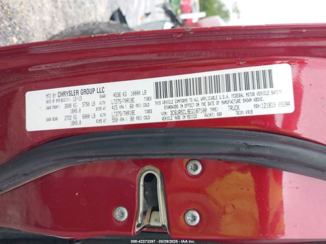 3C6UR5CL9EG187100 RAM 2500 Tradesman