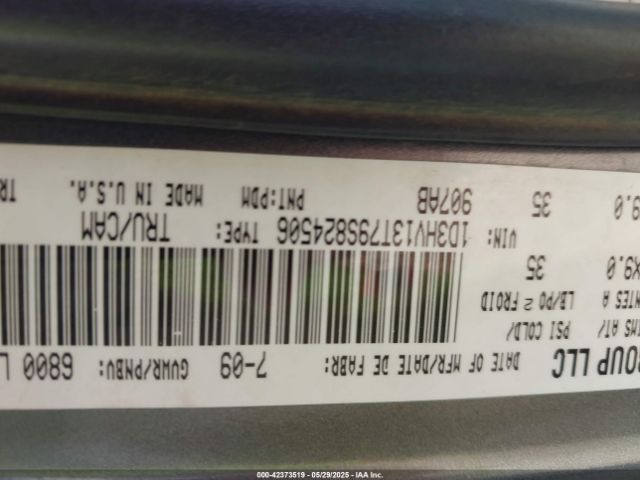 2009 DODGE RAM 1500 1D3HV13T79S824506 Photo 8