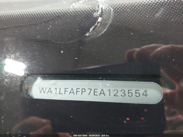 WA1LFAFP7EA123554 Audi 2.0t