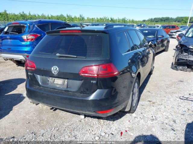 3VWCA7AUXFM504921 Volkswagen Golf Sportwagen Tdi S 4-door