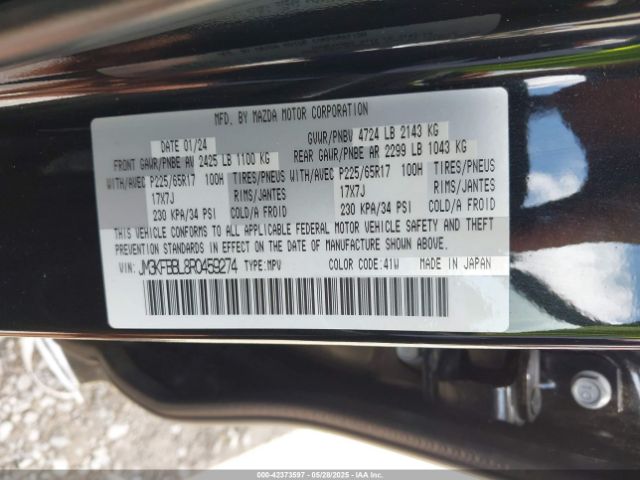 JM3KFBBL8R0459274 Mazda Cx-5 2.5 S Select