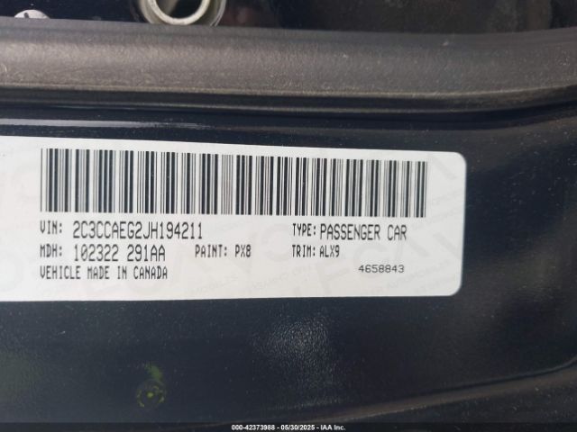 2018 CHRYSLER 300 2C3CCAEG2JH194211 Photo 8