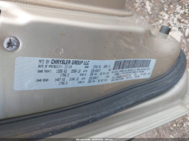 2C4RDGBG4FR600629 Dodge Grand Caravan American Value Pkg