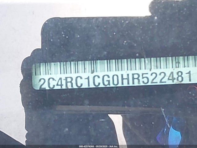 2C4RC1CG0HR522481 Chrysler Pacifica Lx