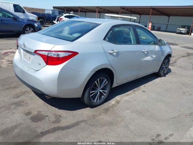 5YFBURHE5GP489092 Toyota Corolla Le Plus