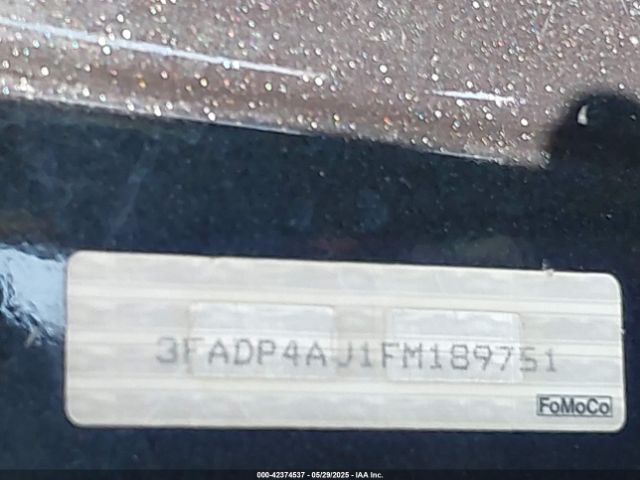 3FADP4AJ1FM189751 Ford FIESTA S