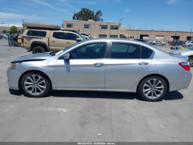 1HGCR2F56EA053449 Honda Accord Sport