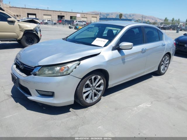 1HGCR2F56EA053449 Honda Accord Sport