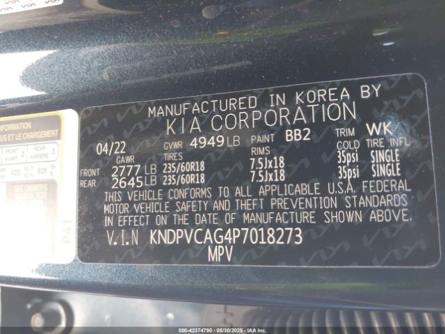2023 KIA SPORTAGE HYBRID KNDPVCAG4P7018273 Photo 8