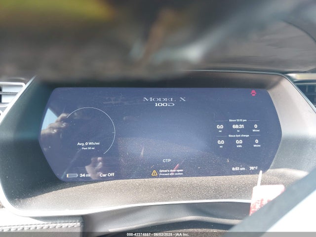 2017 TESLA MODEL X 5YJXCDE28HF068308 Photo 6