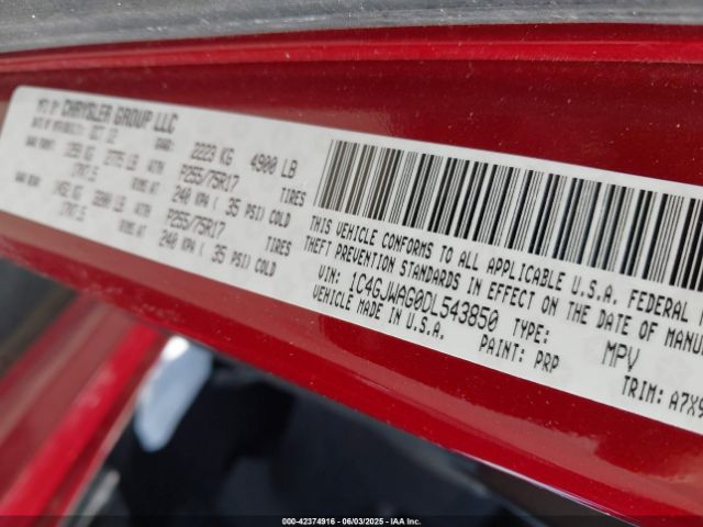2013 JEEP WRANGLER 1C4GJWAG0DL543850 Photo 8