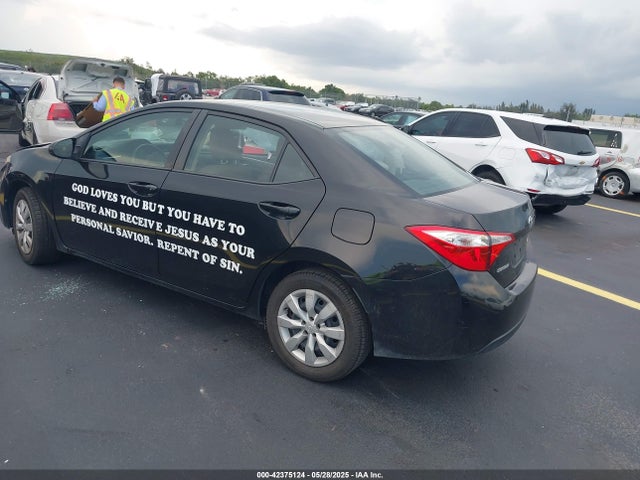 2T1BURHE9FC319218 Toyota COROLLA LE
