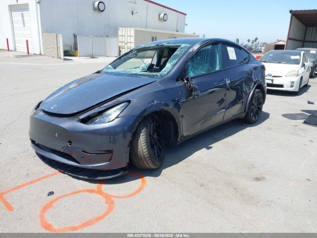 2022 TESLA MODEL Y 7SAYGDEEXNF351701 Photo 1