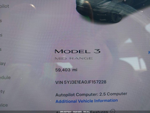 2018 TESLA MODEL 3 5YJ3E1EA0JF157228 Photo 6