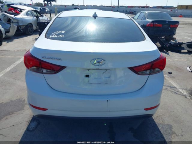 5NPDH4AE7GH671870 Hyundai ELANTRA SE