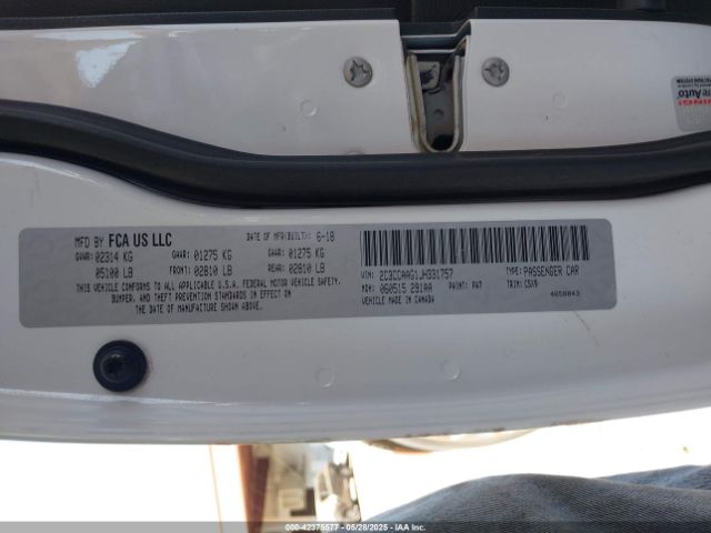 2C3CCAAG1JH331757 Chrysler 2018