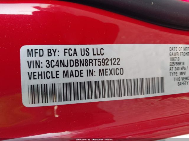 2024 JEEP COMPASS 3C4NJDBN8RT592122 Photo 8