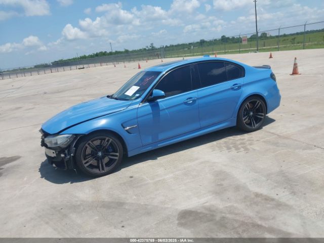 2015 BMW M3 WBS3C9C58FP805012 Photo 1