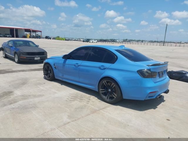 2015 BMW M3 WBS3C9C58FP805012 Photo 2