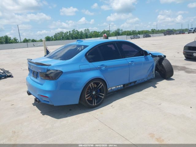 2015 BMW M3 WBS3C9C58FP805012 Photo 3