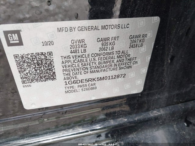 2021 CADILLAC CT4 1G6DE5RK5M0112872 Photo 8