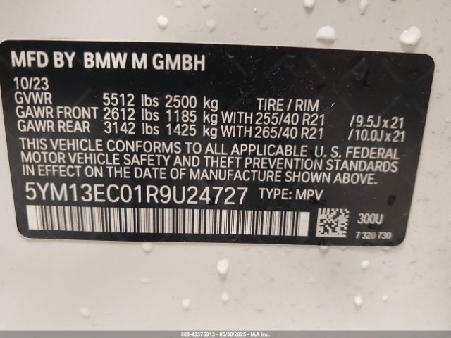 2024 BMW X3 M 5YM13EC01R9U24727 Photo 8