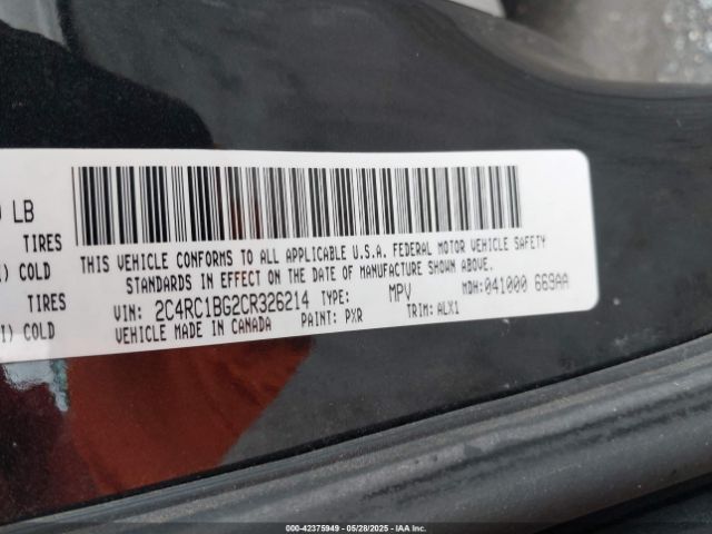2012 CHRYSLER TOWN & COUNTRY 2C4RC1BG2CR326214 Photo 8