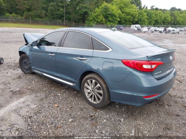 2015 HYUNDAI SONATA 5NPE34AF6FH195704 Photo 2