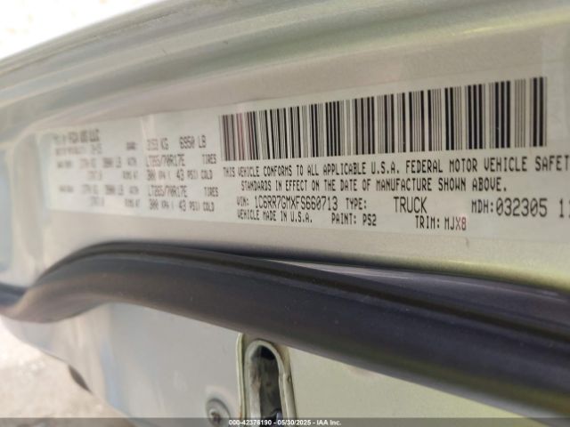 1C6RR7GMXFS660713 RAM 1500 Outdoorsman