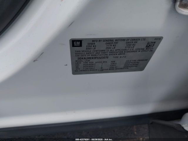 2GKALMEK0F6323076 GMC Terrain Sle-1