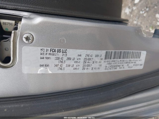 2C4RDGEG6KR670400 Dodge Grand Caravan
