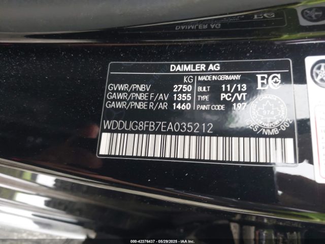 2014 MERCEDES-BENZ S 550 WDDUG8FB7EA035212 Photo 8