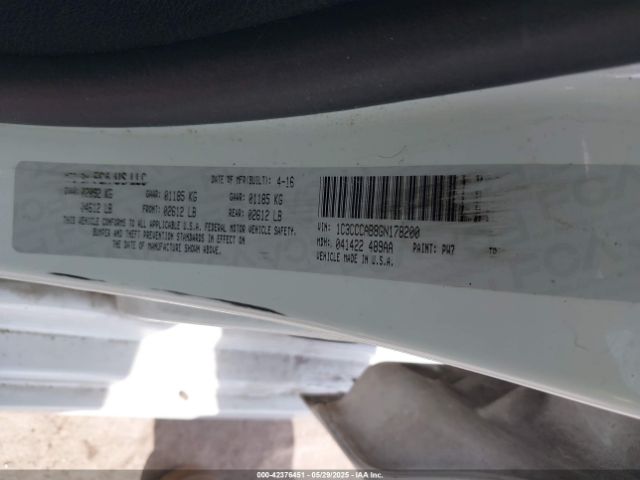 2016 CHRYSLER 200 1C3CCCAB8GN178200 Photo 8