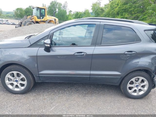 MAJ6S3GL8MC400405 Ford Ecosport Se