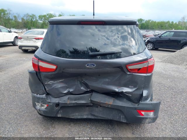 MAJ6S3GL8MC400405 Ford Ecosport Se