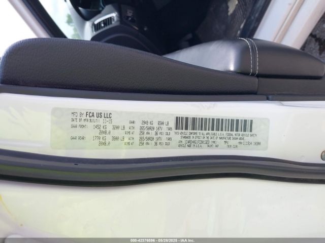 2015 DODGE DURANGO 1C4RDHAG1FC201323 Photo 8