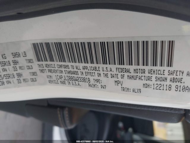 2016 JEEP CHEROKEE 1C4PJLDB8GW233818 Photo 8
