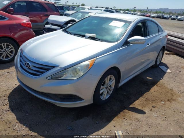 5NPEB4ACXEH908157 Hyundai SONATA GLS