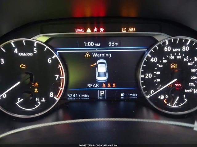 1N4BL4CV3PN367086 Nissan Altima Sr Fwd