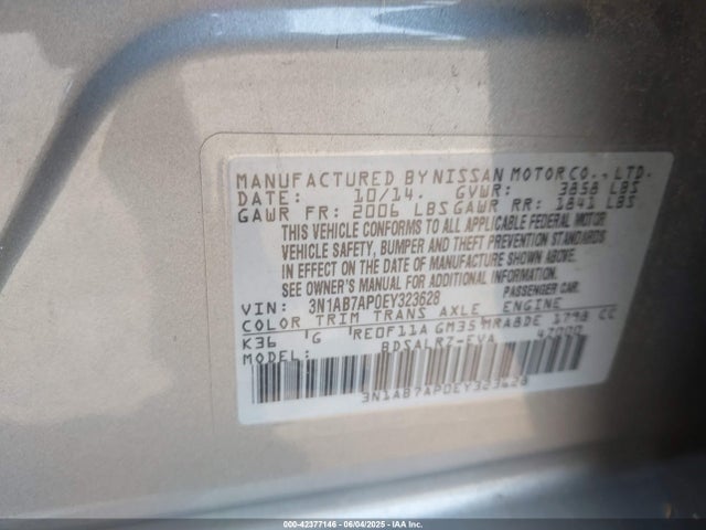 Nissan SENTRA SR 2014 3N1AB7AP0EY323628 Image 9