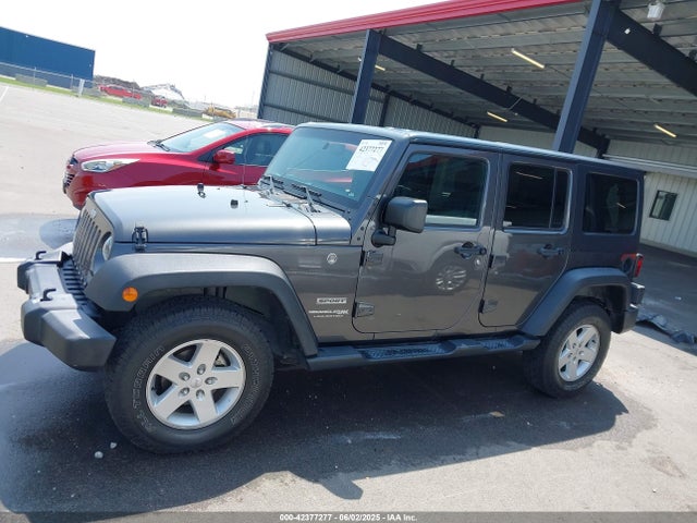 1C4BJWDG9JL804801 Jeep Wrangler Jk Unlimited Sport S 4x4
