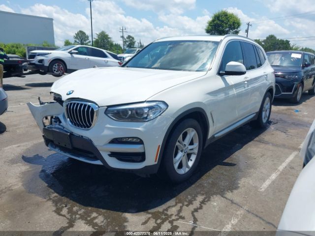 2020 BMW X3 5UXTY3C08LLE55346 Photo 1