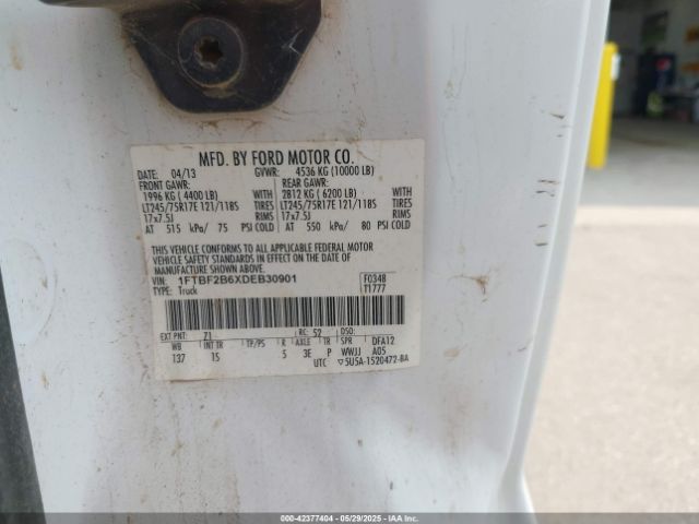 1FTBF2B61GED15892 Ford F-250 Xl