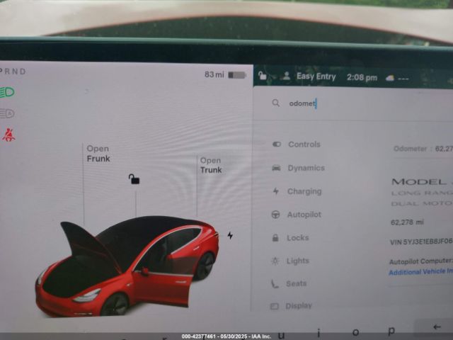 5YJ3E1EB8JF064241 Tesla 2018