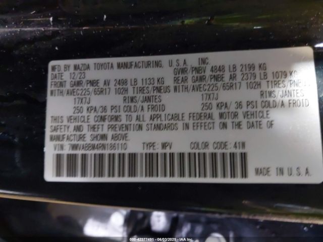 7MMVABBM4RN186110 Mazda Cx-50 2.5 S Preferred