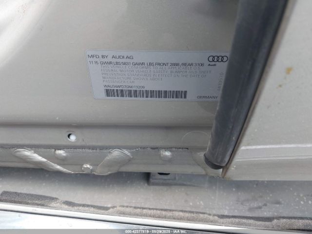 2016 AUDI A8 L WAU34AFD7GN013209 Photo 8