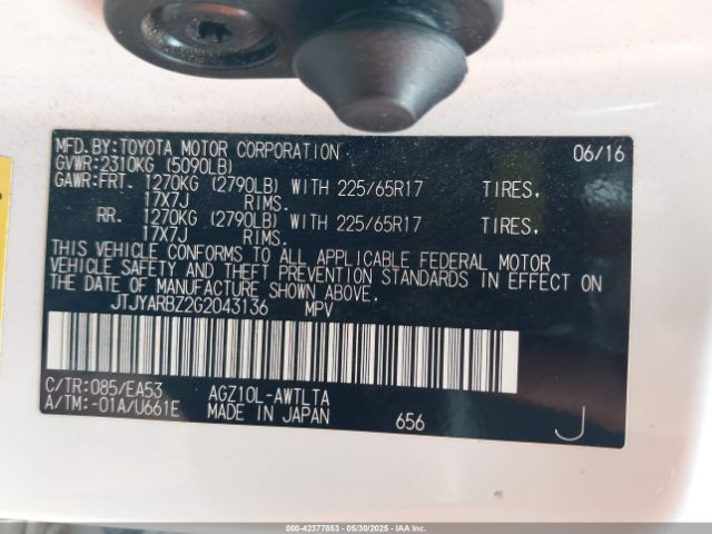 2016 LEXUS NX 200T JTJYARBZ2G2043136 Photo 8