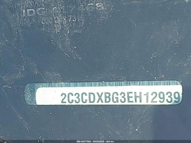 2C3CDXBG3EH129393 Dodge Charger Se
