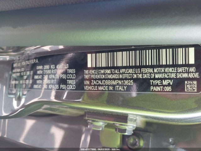 2021 JEEP RENEGADE ZACNJDBB9MPN13625 Photo 8